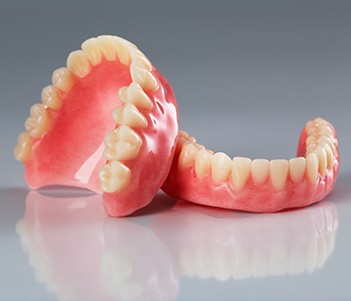 Full set of dentures