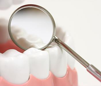 Closeup of healthy smile