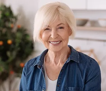 Patient after failed dental implant in Vero Beach