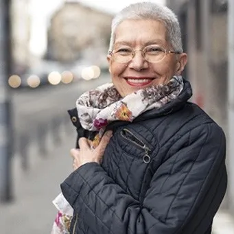 Older woman as a denture candidate in Vero Beach